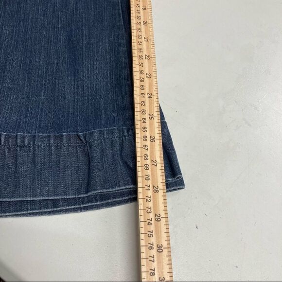 INC, International Concept, Women’s Jeans, Size 8, Blue, flare‎ hem, 28” inseam - Picture 3 of 10